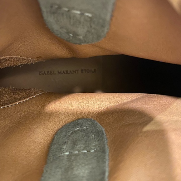 Isabel Marant Crisi Suede Boots Taupe - Picture 11 of 15